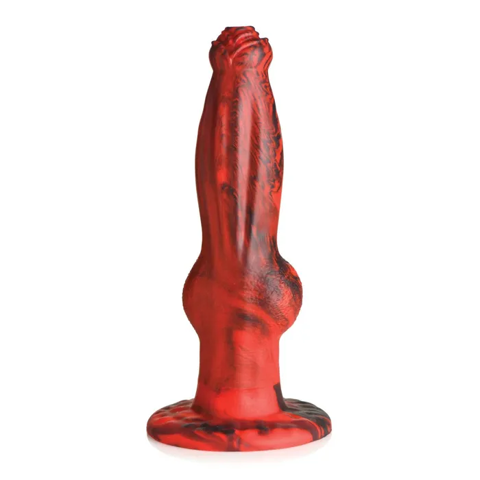 Creature Cocks Female Sex Toys Creature Cocks HellWolf Thrusting Vibrating Silicone Dildo