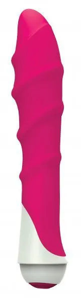 Curve Novelties Vibrators Lily 7 Function Waterproof Silicone Vibe Pink