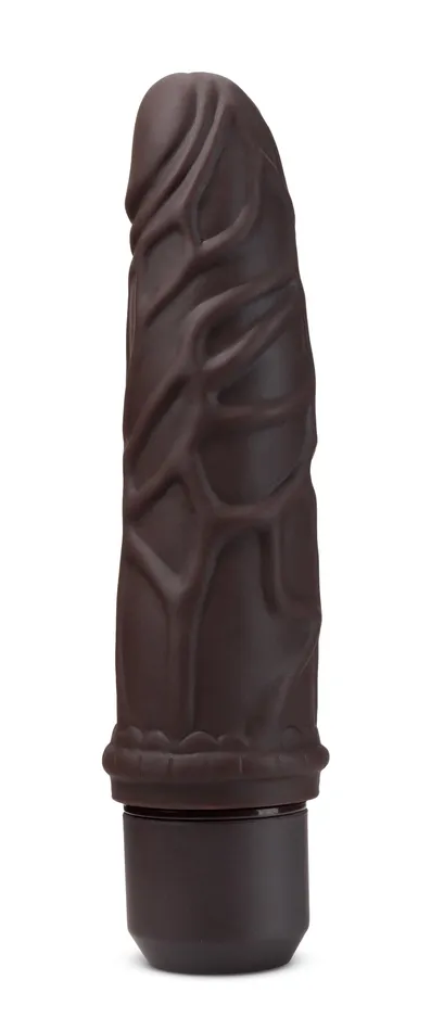 Dildos Blush Novelties Dr Skin Silicone Dr Robert 7 Inch Vibrating Dildo Brown Dildos Blush Novelties Dr Skin Silicone Dr Robert 7 Inch Vibrating Dildo Brown
