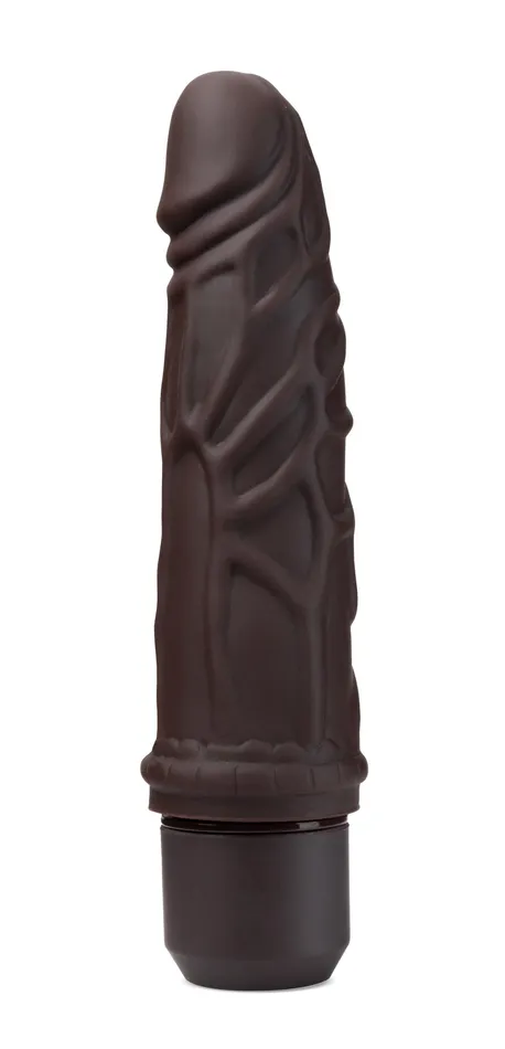 Dildos Blush Novelties Dr Skin Silicone Dr Robert 7 Inch Vibrating Dildo Brown Dildos Blush Novelties Dr Skin Silicone Dr Robert 7 Inch Vibrating Dildo Brown