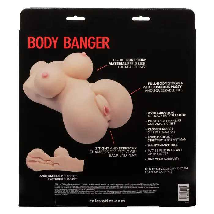Female Sex Toys CalExotics Stroke It Body Banger Ivory Female Sex Toys CalExotics Stroke It Body Banger Ivory