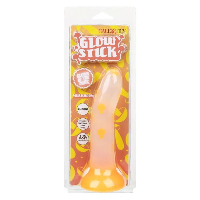 Glow Stick Mushroom Orange CalExotics Vibrators Glow Stick Mushroom Orange CalExotics Vibrators