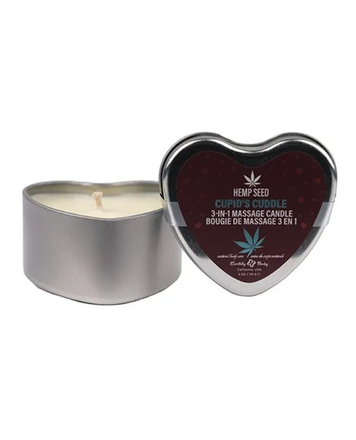 Hemp Seed 3in1 Valentines Day Candle Cupids Cuddle 4 Oz Earthly Body Female Sex Toys Hemp Seed 3in1 Valentines Day Candle Cupids Cuddle 4 Oz Earthly Body Female Sex Toys