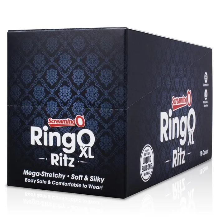 Male Sex Toys Screaming O Ringo Ritz XL 18 Count POP Box Assorted