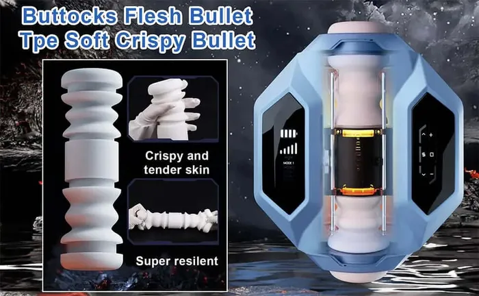NyoKii Pre Order Male Sex Toys SVAKOM Dual Opening 5 Thrusting Sucking Male Stroker