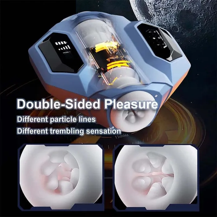 NyoKii Pre Order Male Sex Toys SVAKOM Dual Opening 5 Thrusting Sucking Male Stroker