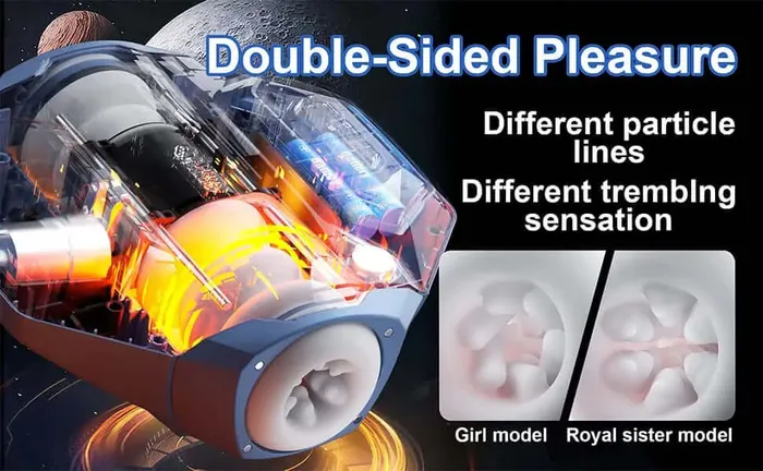 NyoKii Pre Order Male Sex Toys SVAKOM Dual Opening 5 Thrusting Sucking Male Stroker