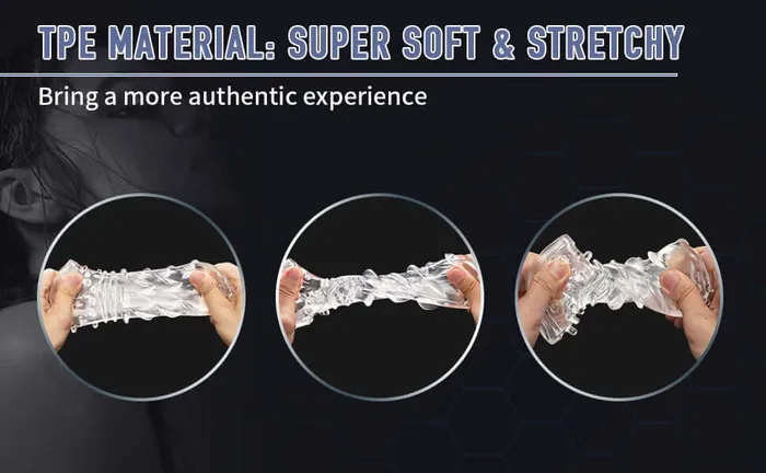 NyoKii Pre Order SWORDSMAN 10 Thrusting Spinning Suction Male Masturbator Male Sex Toys