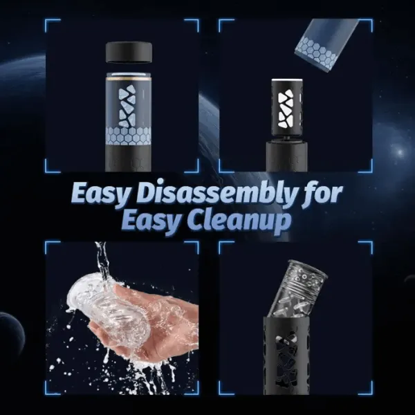 NyoKii Pre Order SWORDSMAN 10 Thrusting Spinning Suction Male Masturbator Male Sex Toys