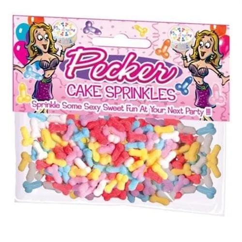 Pecker Cake Sprinkles Each Hott Products Vibrators