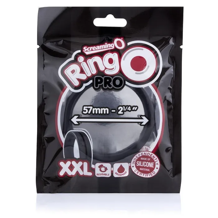 Screaming O Anal Ringo Pro XXL Black Each Screaming O Anal Ringo Pro XXL Black Each