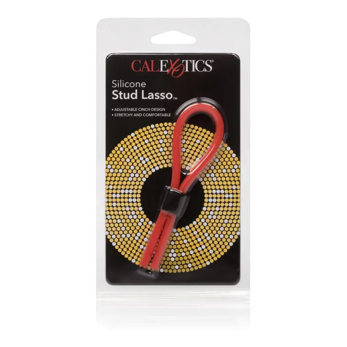 Silicone Stud Lasso Red CalExotics Anal Silicone Stud Lasso Red CalExotics Anal