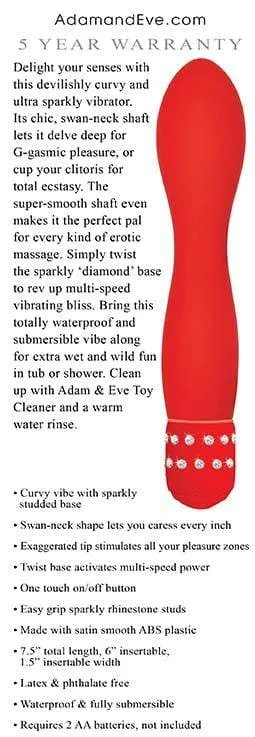 Vibrators Adam and Eve Adore Me Diamond Vibe