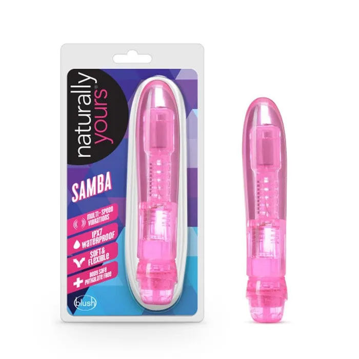 Vibrators Blush Novelties Naturally Yours Samba Pink