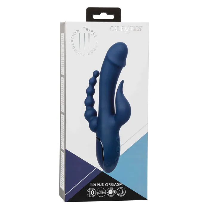 Vibrators CalExotics Iii Triple Orgasm Blue