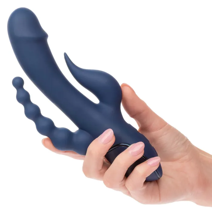 Vibrators CalExotics Iii Triple Orgasm Blue Vibrators CalExotics Iii Triple Orgasm Blue