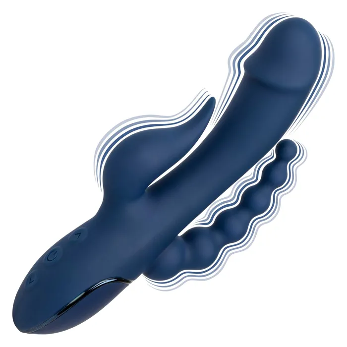 Vibrators CalExotics Iii Triple Orgasm Blue Vibrators CalExotics Iii Triple Orgasm Blue
