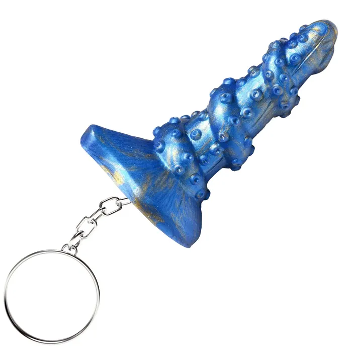 Vibrators XR Brands Creature Cocks Lord Kraken Keychain Blue Vibrators XR Brands Creature Cocks Lord Kraken Keychain Blue
