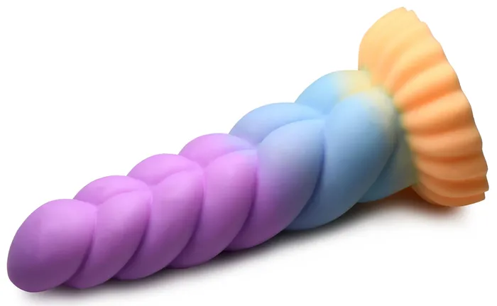 XR Brands Creature Cocks Dildos Mystique Silicone Unicorn Dildo XR Brands Creature Cocks Dildos Mystique Silicone Unicorn Dildo