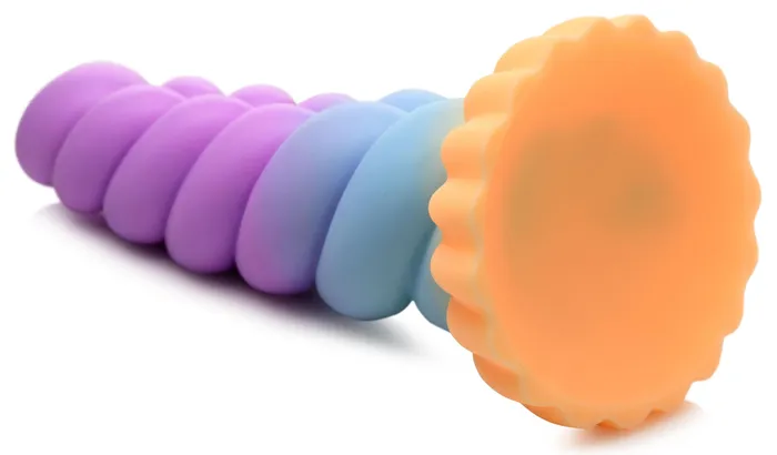 XR Brands Creature Cocks Dildos Mystique Silicone Unicorn Dildo XR Brands Creature Cocks Dildos Mystique Silicone Unicorn Dildo