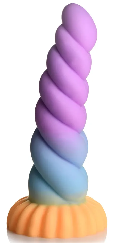 XR Brands Creature Cocks Dildos Mystique Silicone Unicorn Dildo XR Brands Creature Cocks Dildos Mystique Silicone Unicorn Dildo