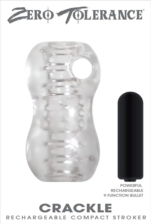 Zero Tolerance Male Sex Toys Zero Tolerance Crackle Rechargeable Masturbation Sleeve Zero Tolerance Male Sex Toys Zero Tolerance Crackle Rechargeable Masturbation Sleeve