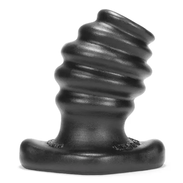 Anal Butthole2 Hollow Plug Medium Black OxBalls