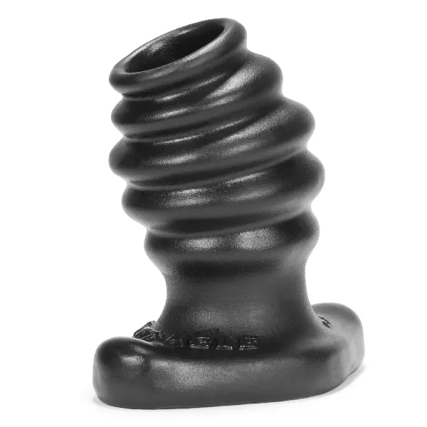 Anal Butthole2 Hollow Plug Medium Black OxBalls