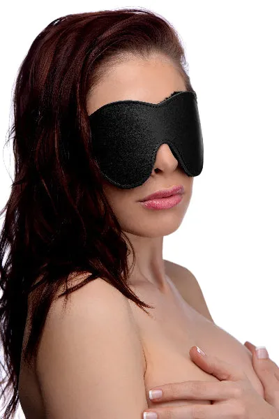 Anal XR Brands Black Fleece Lined Blindfold