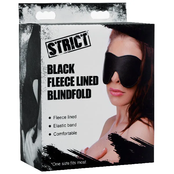 Anal XR Brands Black Fleece Lined Blindfold Anal XR Brands Black Fleece Lined Blindfold