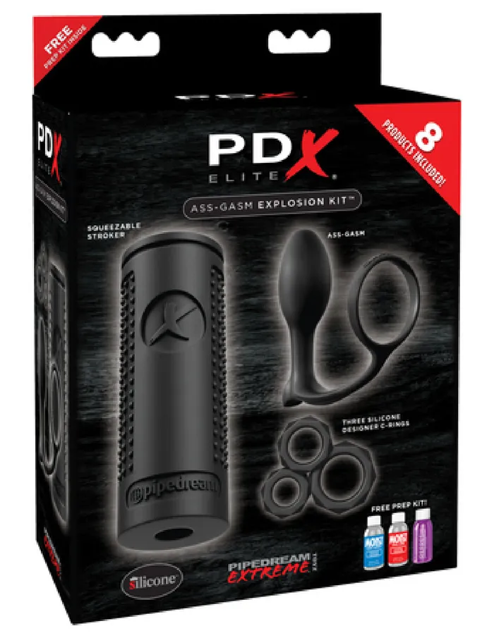 AssGasm Explosion Kit Sex Toy Adult Pleasure Pipedreams Couples