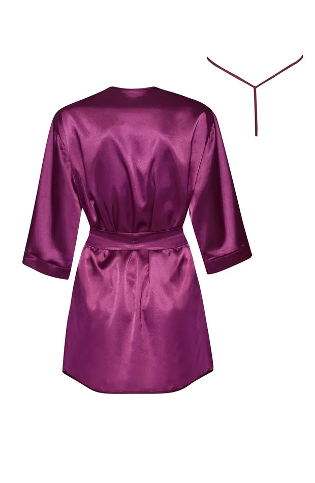Beauty Night Vibrators Beauty Night Peignoir Burgundy