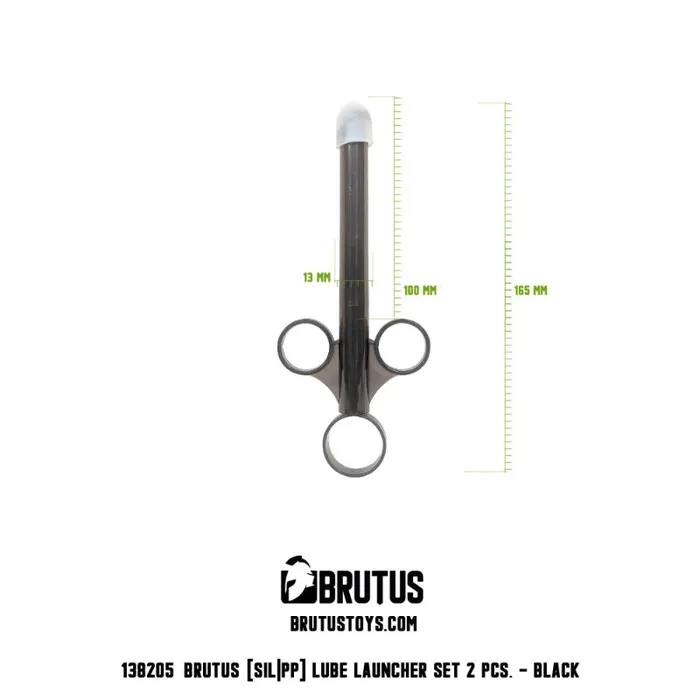 Brutus Lube Launcher 2 Pc Set Anal