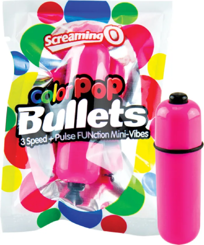 ColorPoP Bullet Pink Sex Toy Adult Pleasure Screaming O Vibrators