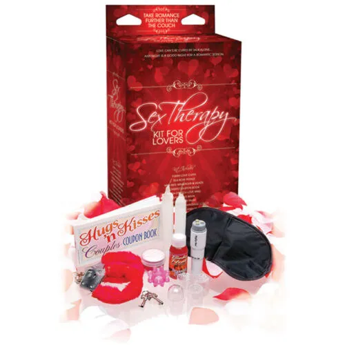 Couples Pipedream Sex Therapy Kit 9 Piece Romance Set