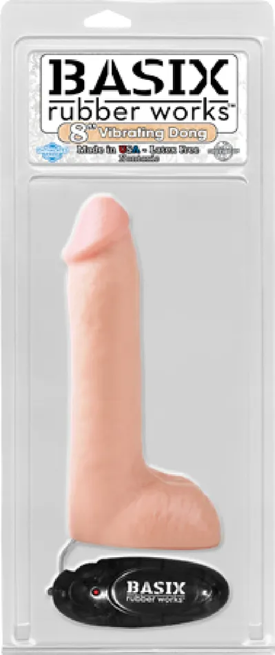 Dildos 8 Vibrating Dong Flesh Sex Toy Adult Pleasure Pipedreams