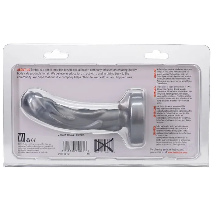Dildos Mini Magma Dildo Silver Tantus