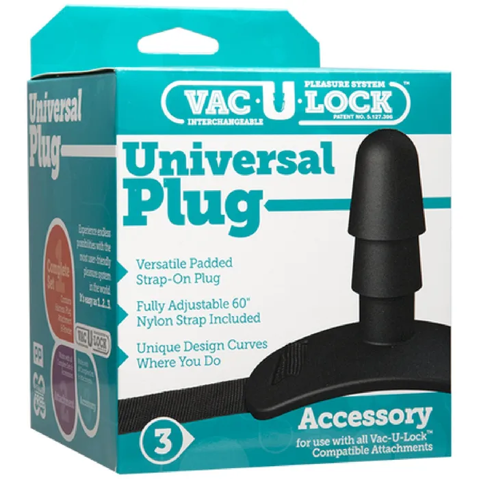 Doc Johnson Female Sex Toys Universal StrapOn Black Sex Toy Adult Pleasure