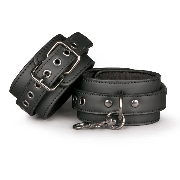 Easytoys Anal Ankle Cuffs Black