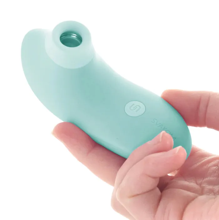 Erotica Adult Toys Female Sex Toys Pulse Lite Neo Suction Stimulator with App in Seafoam Blue