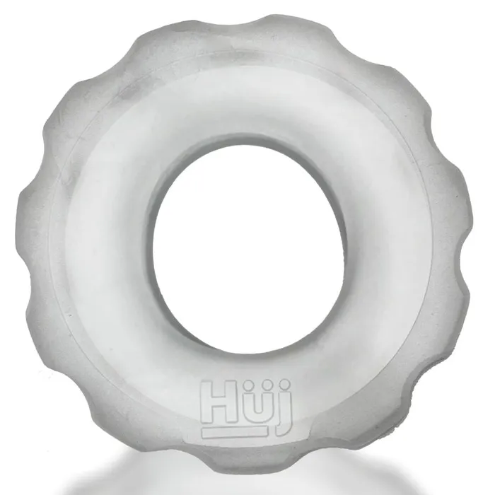 Hunkyjunk Super Hunkyjunk 3 Pc Cockrings Clear Ice Dildos