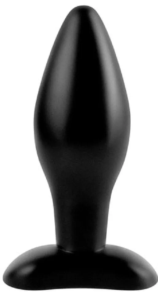 Pipedreams Anal Medium Silicone Plug Black