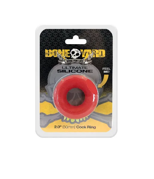 Rascal Male Sex Toys Ultimate Silicone Cock Ring Red Rascal Male Sex Toys Ultimate Silicone Cock Ring Red