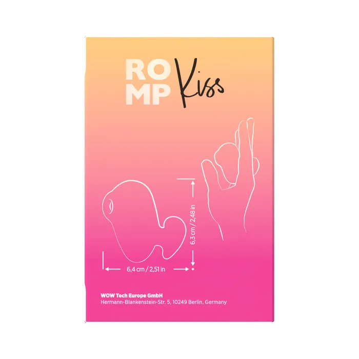 ROMP ROMP Kiss PinkCoral Vibrators