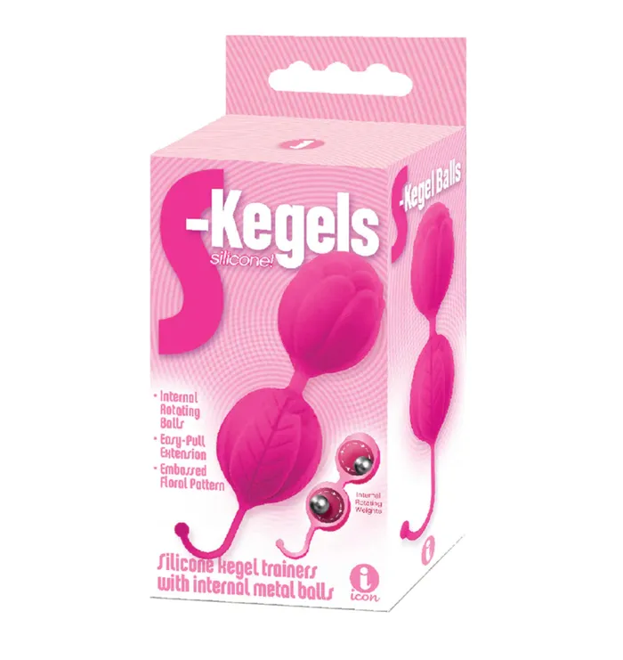 The 9s S Kegels Silicone Kegel BallsPink Erotica Adult Toys Female Sex Toys