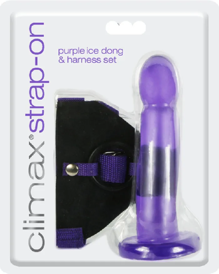 Topco Sales Female Sex Toys StrapOn Purple Ice Dong Harness Set Sex Adult Pleasure Orgasm Topco Sales Female Sex Toys StrapOn Purple Ice Dong Harness Set Sex Adult Pleasure Orgasm