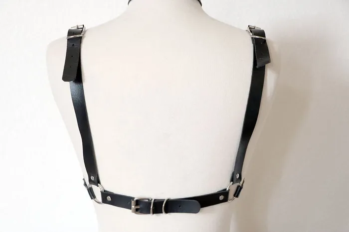 Touch of Fur Female Sex Toys Adjustable Leather Pentagram Harness Touch of Fur Female Sex Toys Adjustable Leather Pentagram Harness