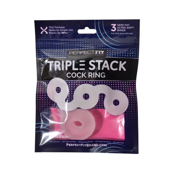 Triple Donut Ring PerfectFit Male Sex Toys