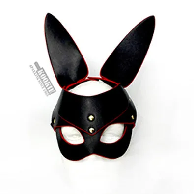 Vegan Leather Kinky Bunny Mask Kookie Intl Vibrators