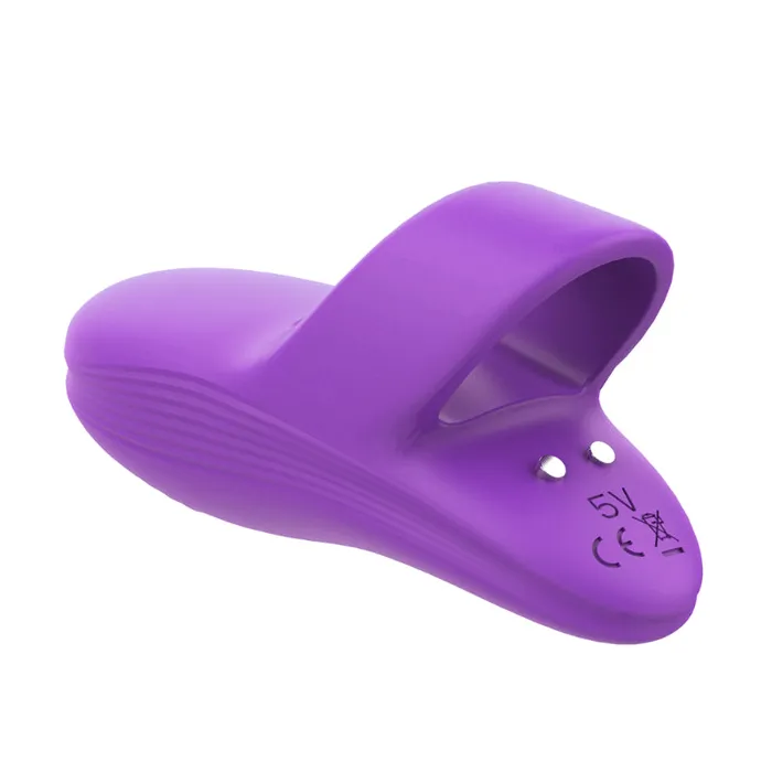 Vibrators Dory Finger Massager Purple SHande Vibrators Dory Finger Massager Purple SHande